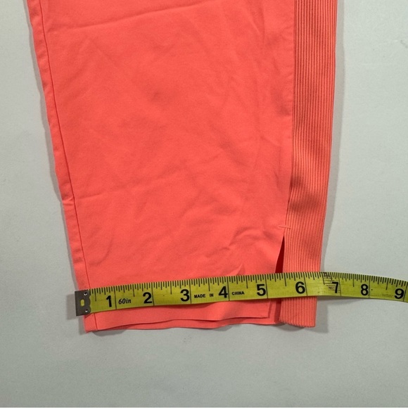 Athleta Brooklyn Ankle Pants Sunset Glow Size 10 - Picture 10 of 10